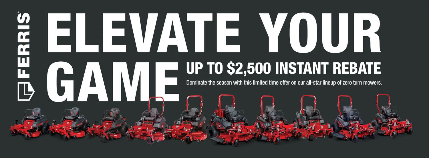 Elevate Your Game - Up to $2,500 Instant Rebate