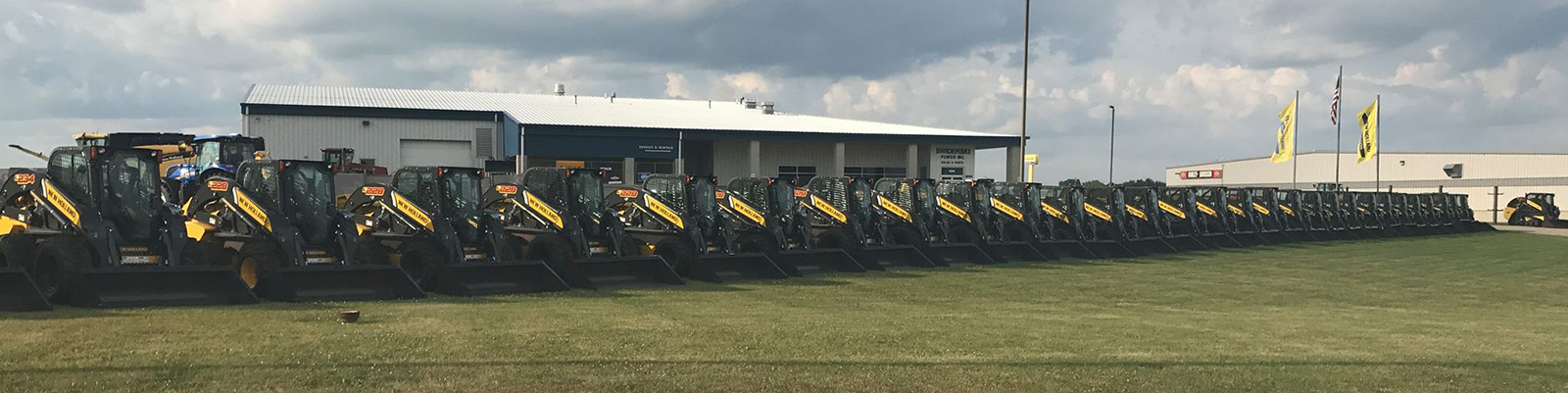 New Holland Skid Steer Row